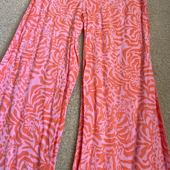 Lilly Pulitzer Pink and Orange Pants - Picture 2 of 7
